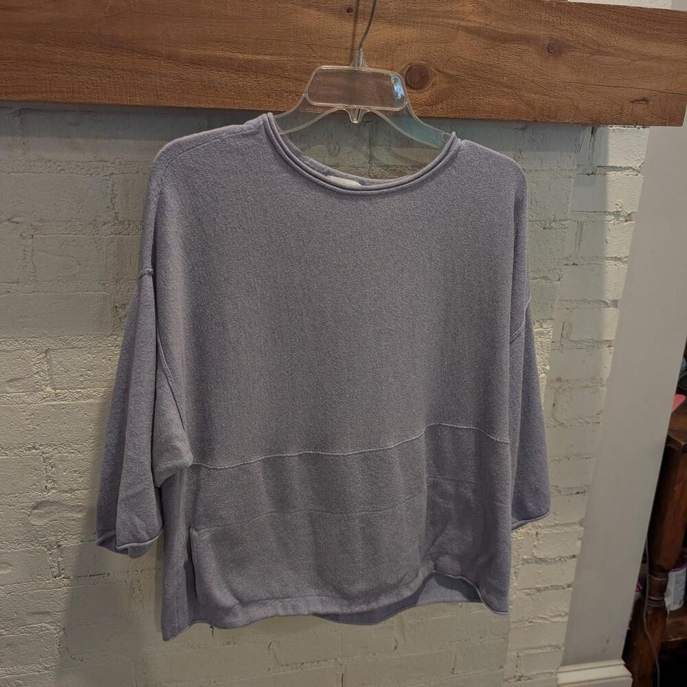 Pure Collection Women's Knit Purple Jumper